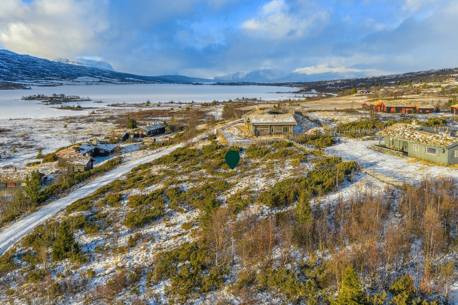 Beliggenheten gir et solid utgangspunkt for turer året rundt. Foto: Efkt AS Galleribilde