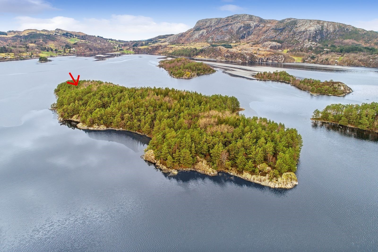 Teig 3 ligger på Stora Grindøyna. Galleribilde