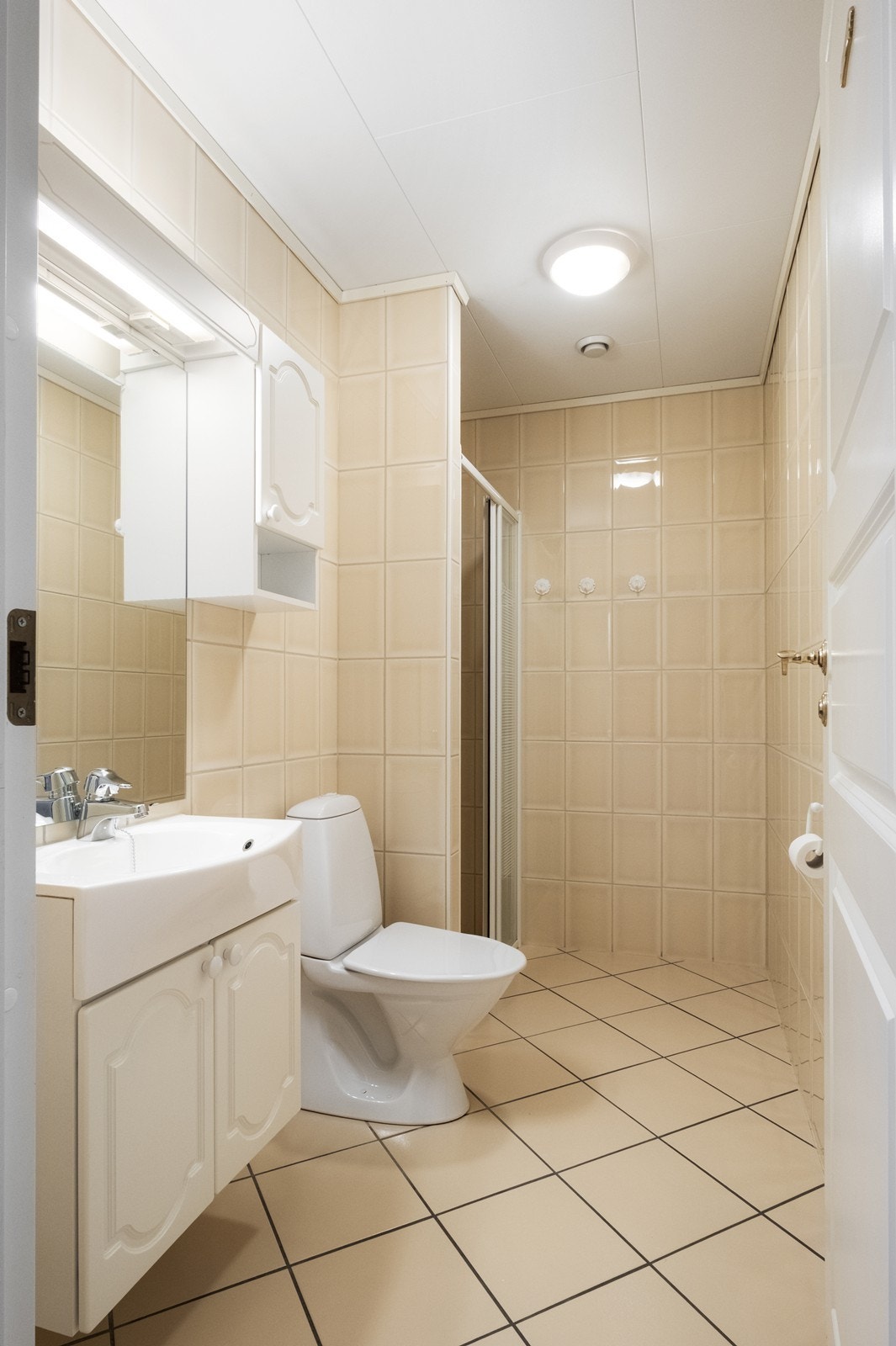 Mekanisk avtrekk sikrer effektiv ventilasjon i baderommet. Galleribilde