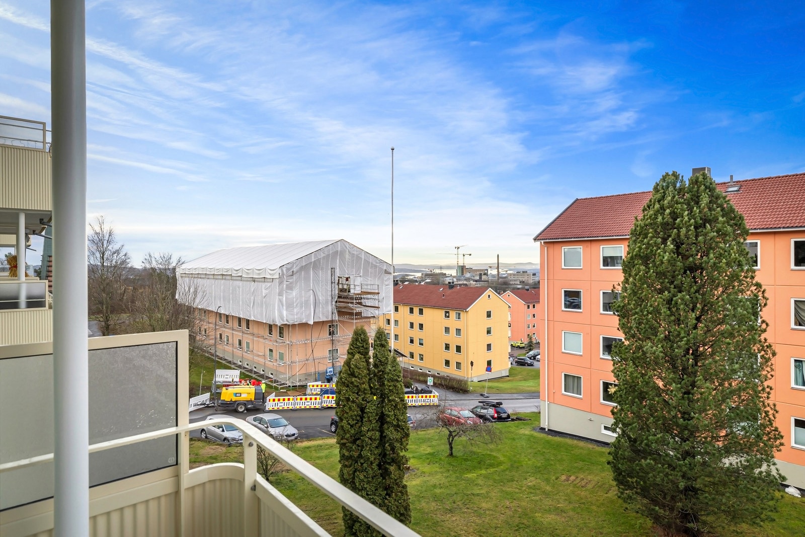 Flotte grøntarealer rett utenfor. Galleribilde