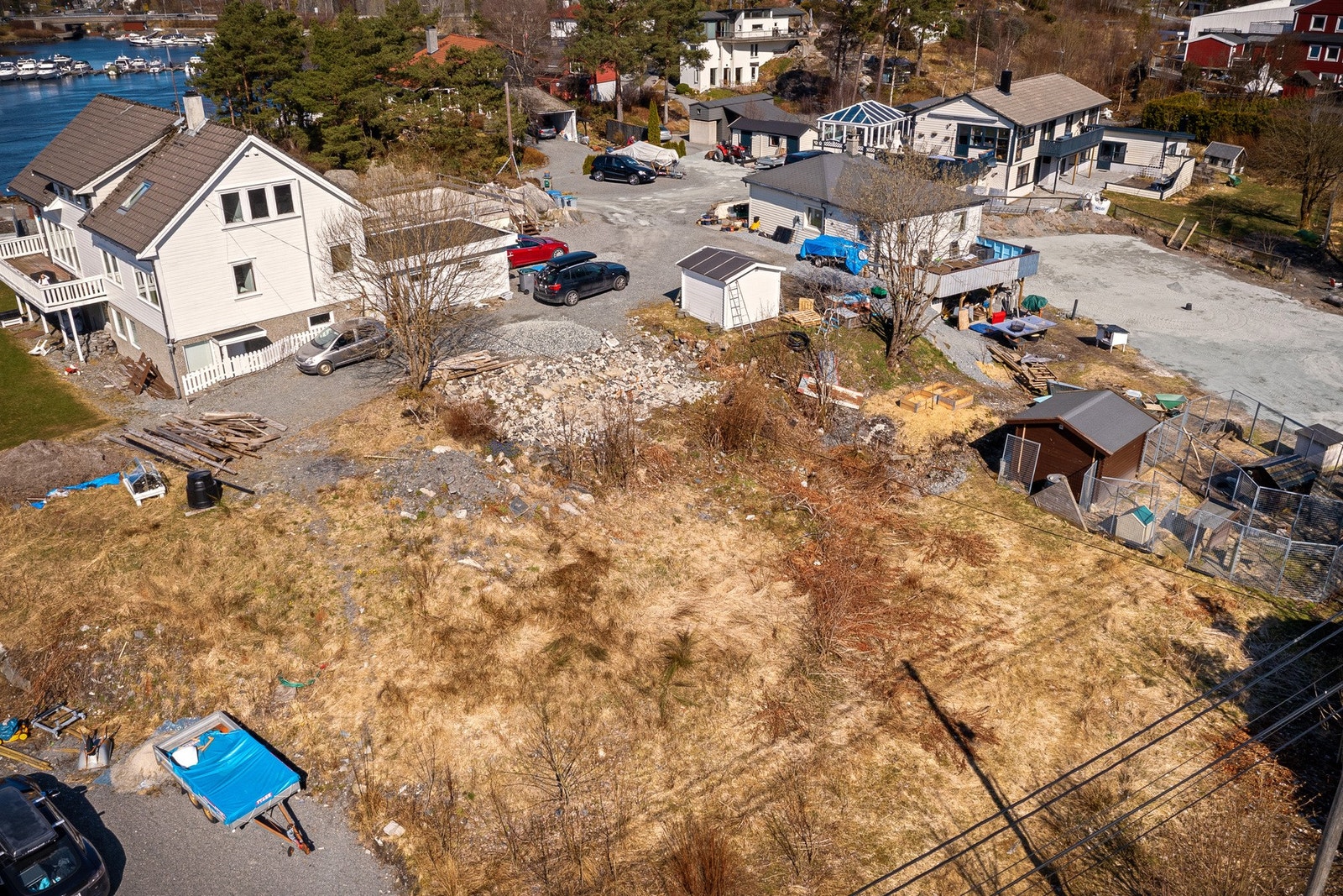 Her bor man med kort vei til det meste man trenger i hverdagen. Galleribilde