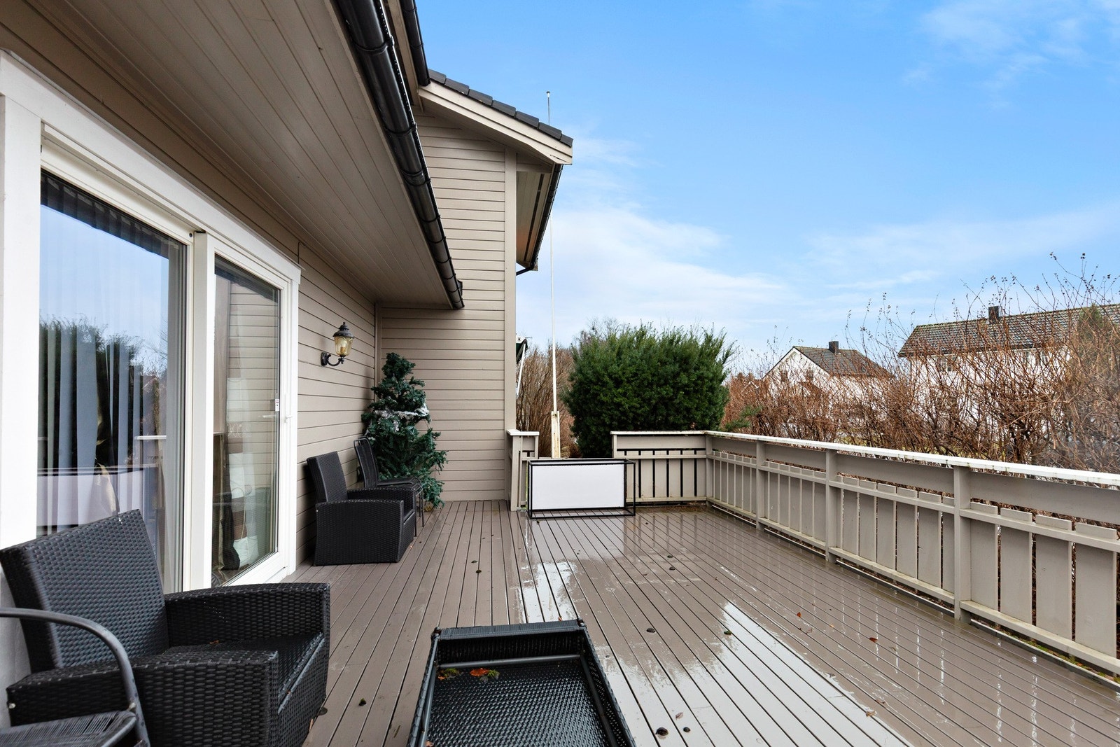 Terrasse på 26 kvm. Galleribilde