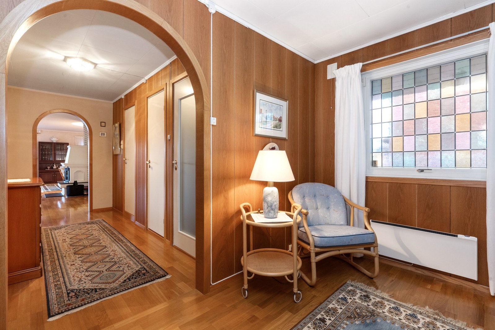 Tidligere soverom benyttes i dag som garderoberom Galleribilde