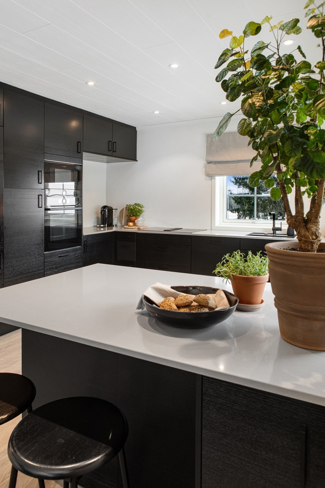 I himling er det installert downlights. Galleribilde