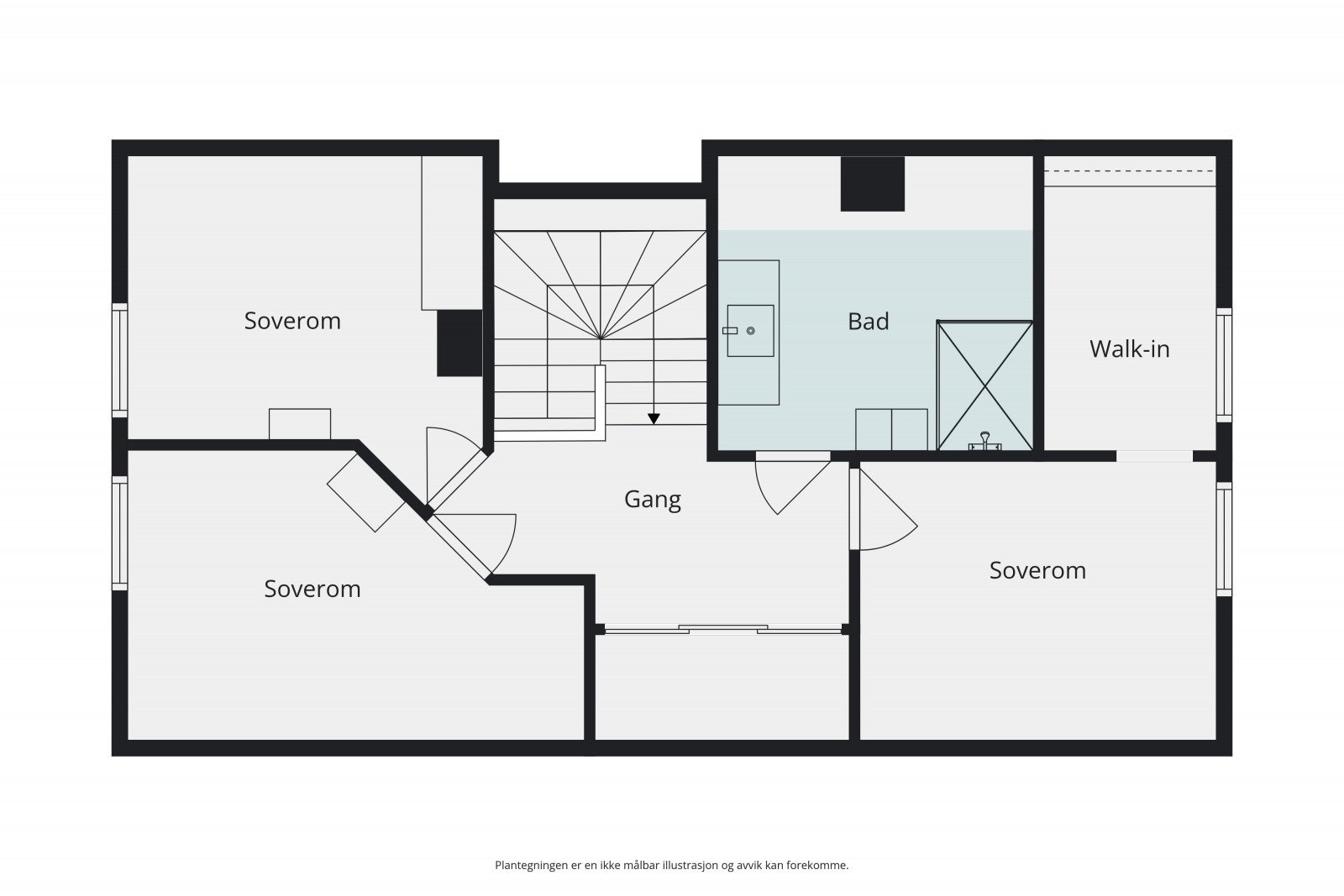 Plantegning - 2.etasje Galleribilde