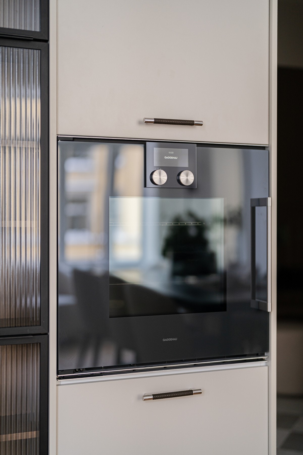 Håndtak i skinn levert av LoveHandles på Frogner. Galleribilde