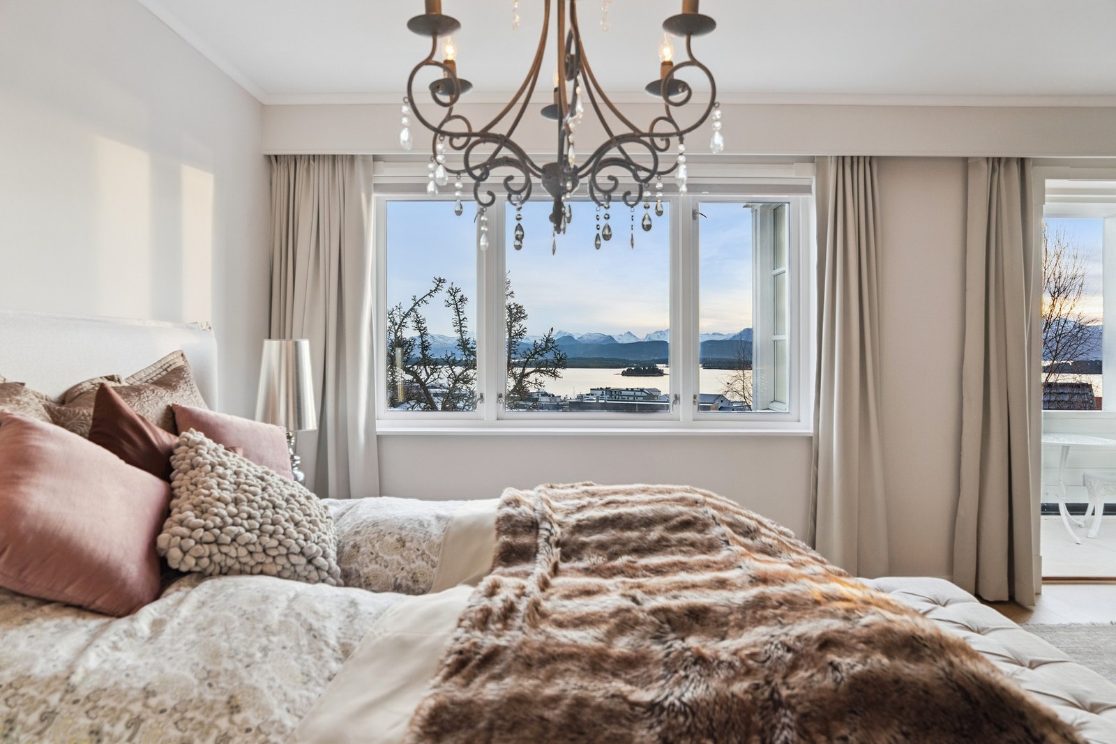 Detalj, soverom og utsikt Galleribilde