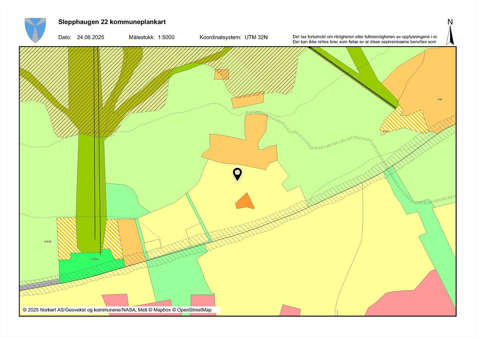 Kommuneplankart Galleribilde
