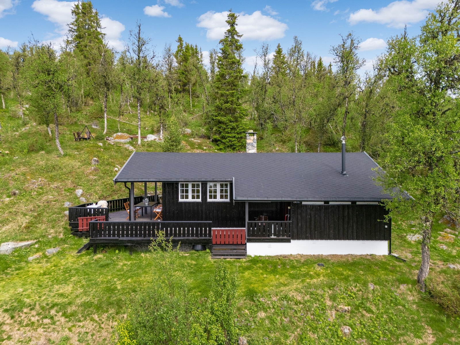 Med nærhet til naturen og utallige aktiviteter, ligger hyttetilværelsen godt til rette for både små og store. Galleribilde