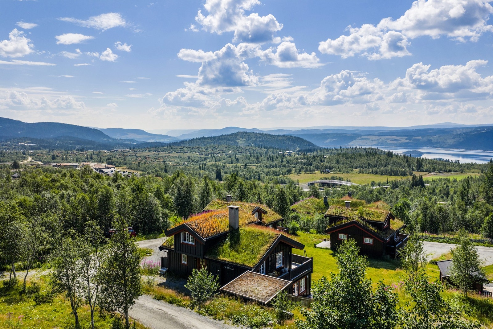 Her får du en god dose frisk fjelluft og panoramautsikt i tillegg! Galleribilde