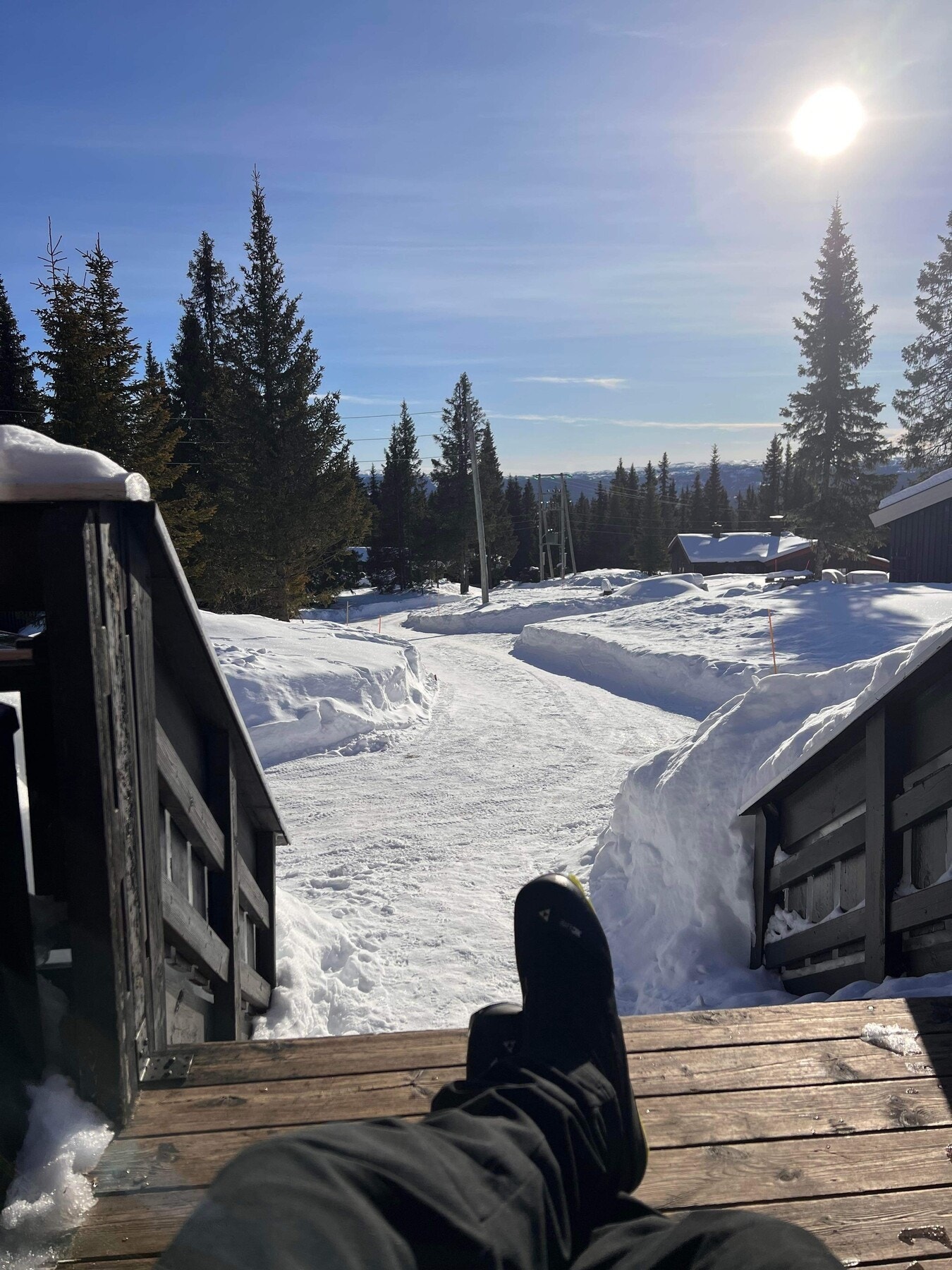 Gode solforhold også på vinterstid. Selgers eget bilde. Galleribilde