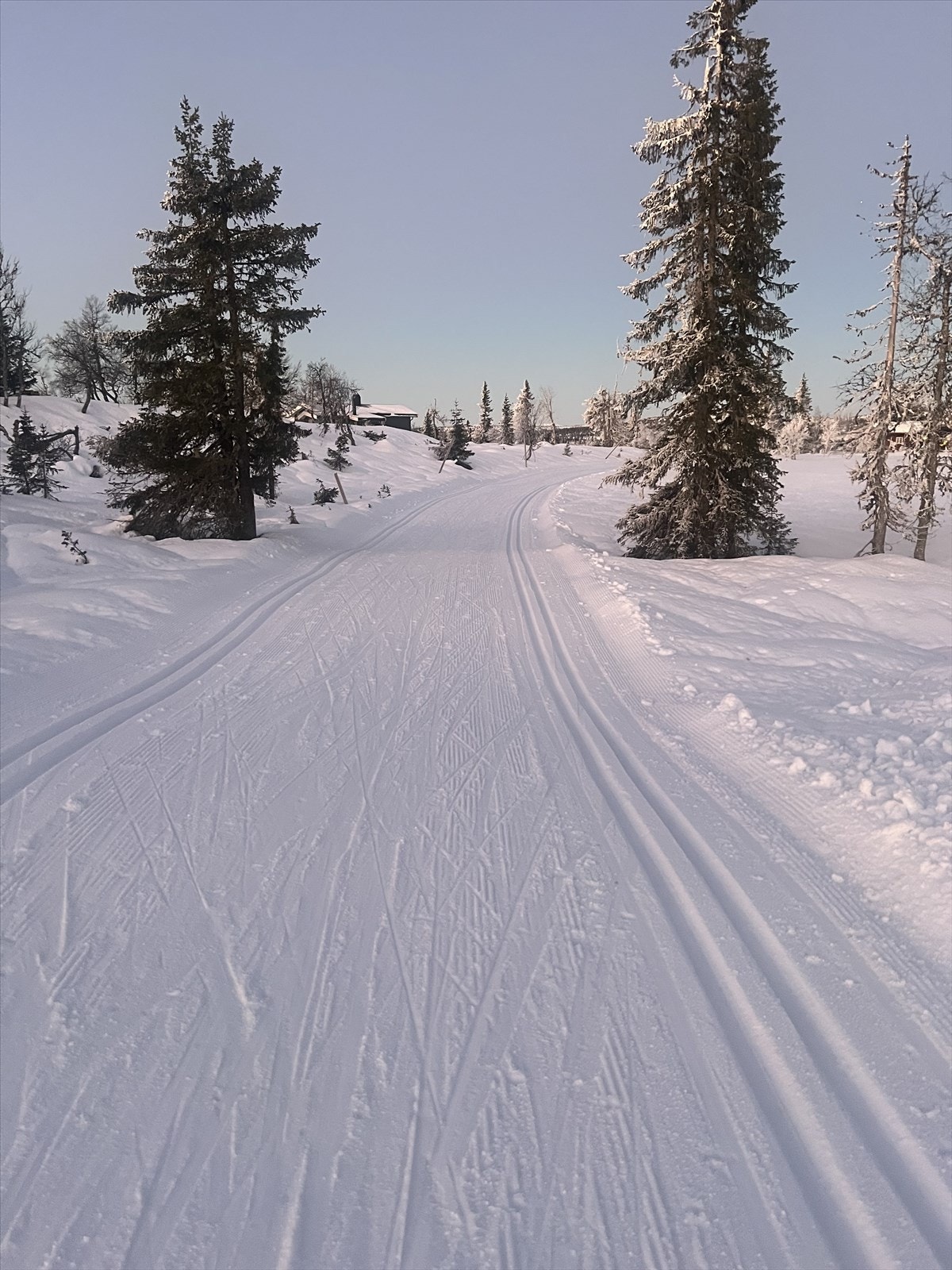 Området byr på milevis med preparerte skiløyper Galleribilde