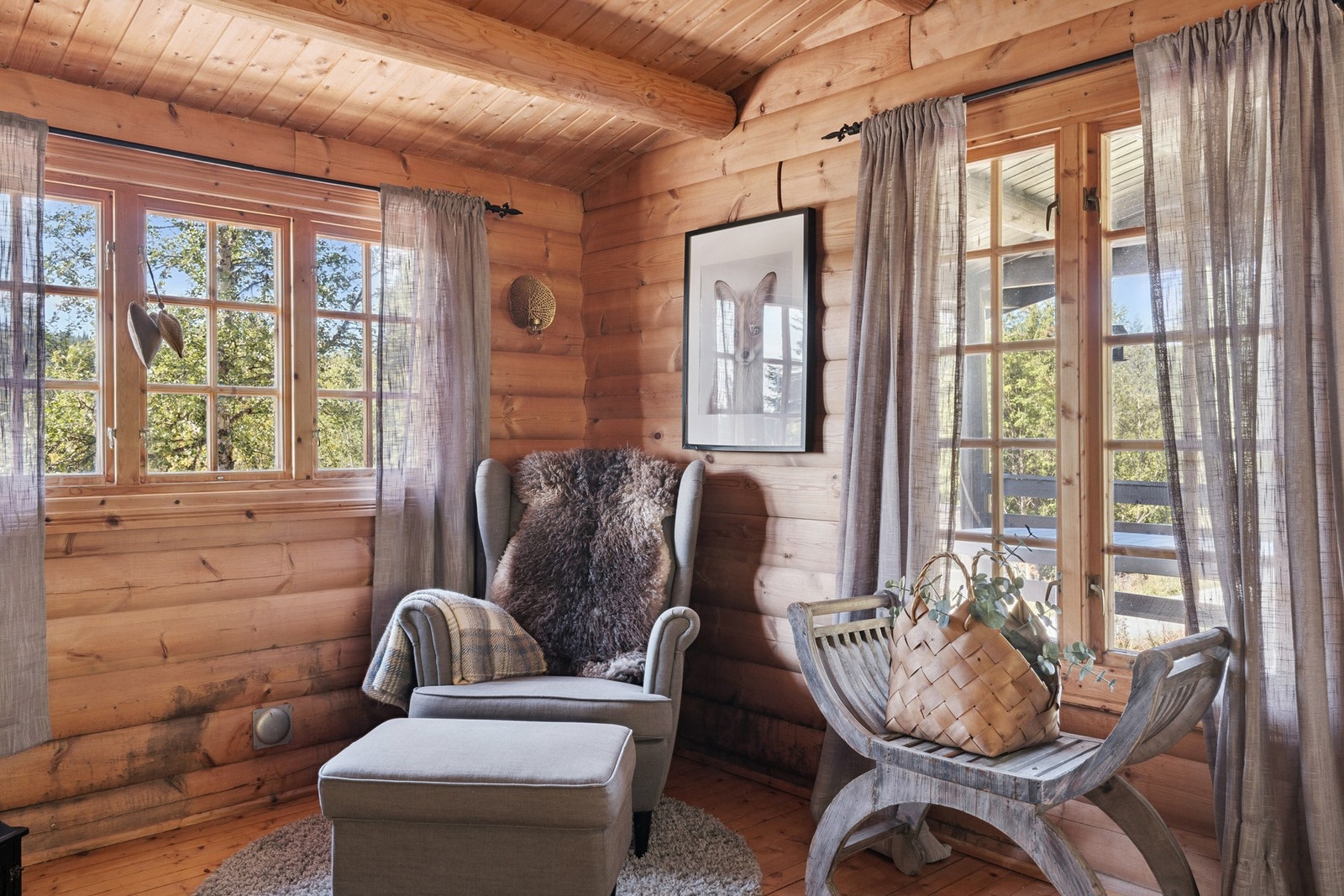 En hyggelig lesekrok er det også plass til. Galleribilde