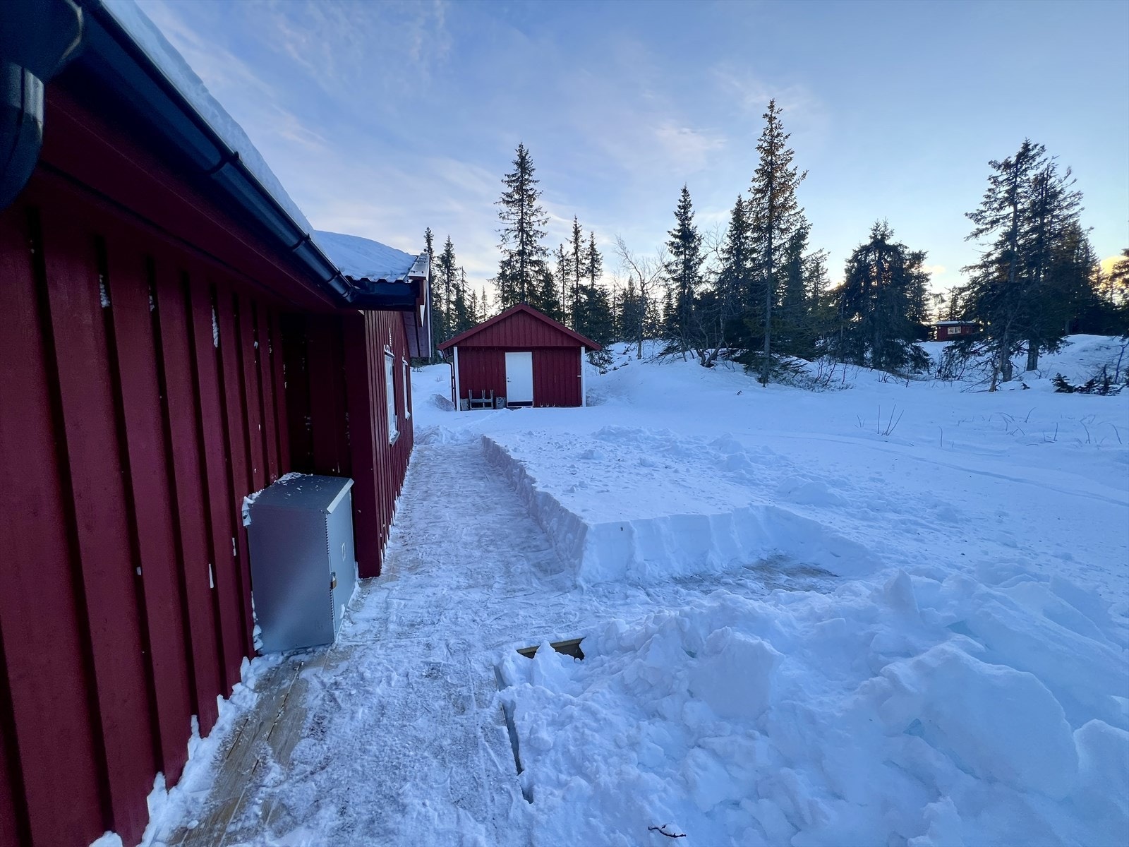 Vinterbilde tatt av eiendomsmegler 02.01.2026 Galleribilde