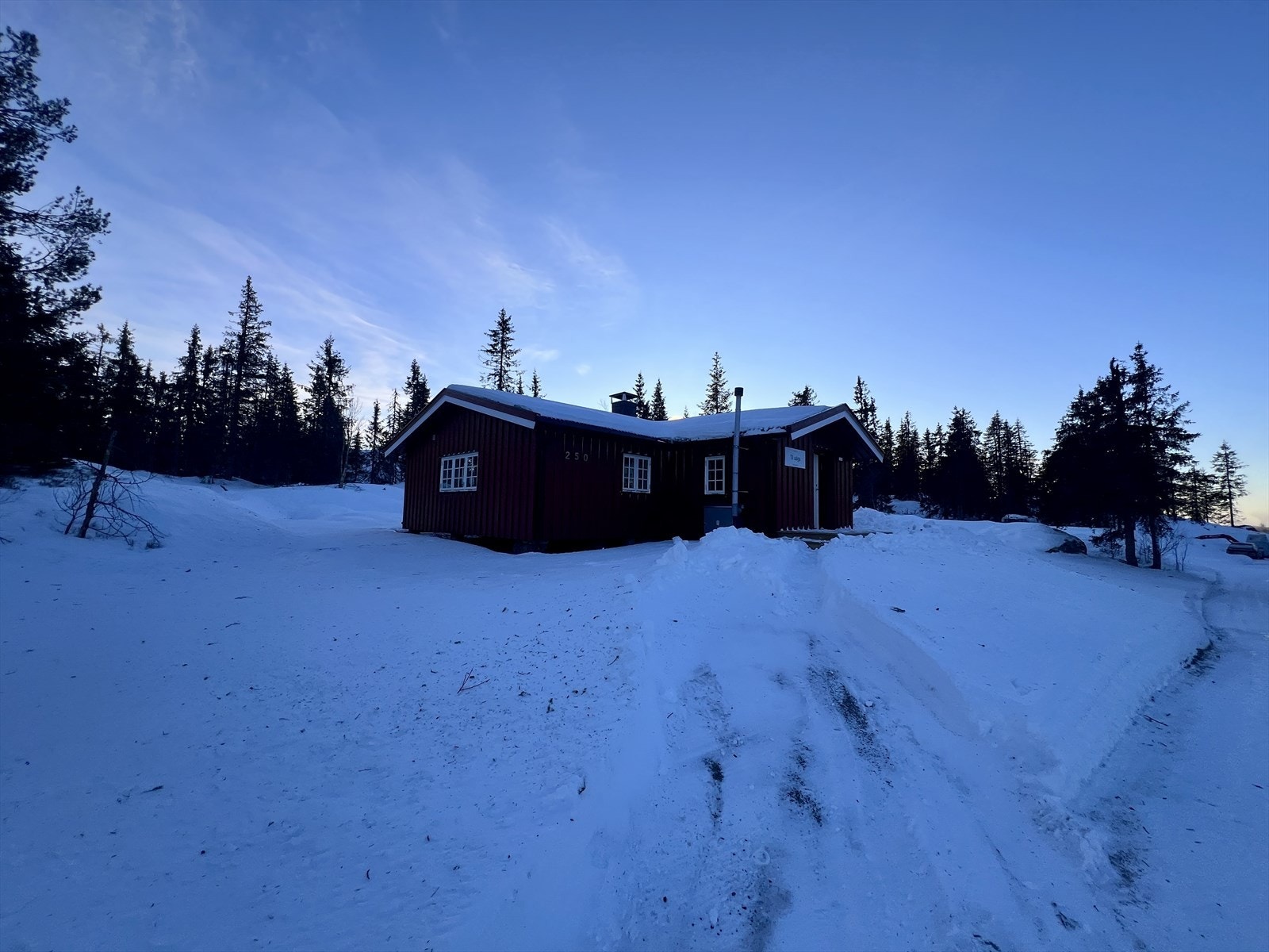 Vinterbilde tatt av eiendomsmegler 02.01.2026 Galleribilde