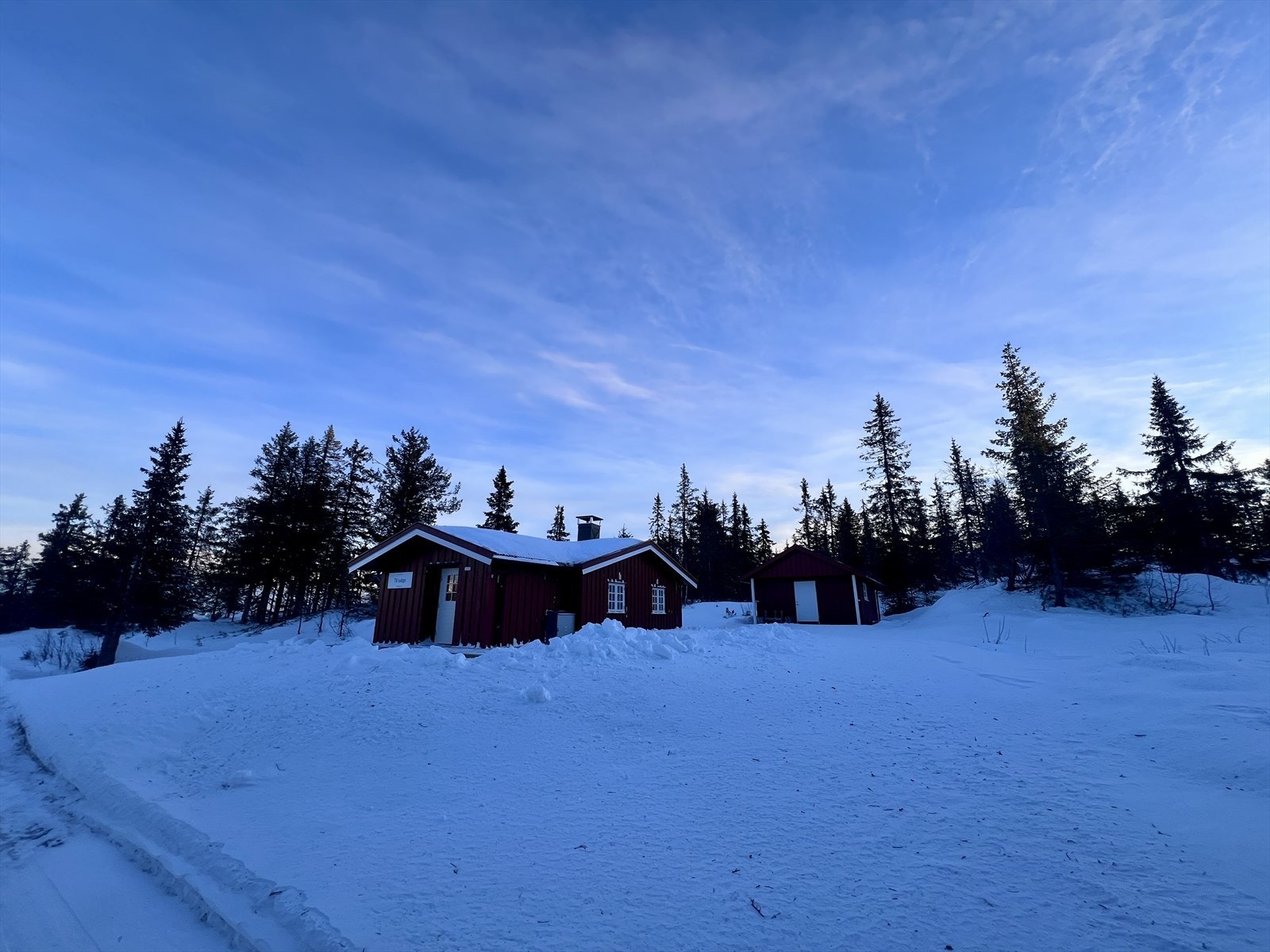 Vinterbilde tatt av eiendomsmegler 02.01.2026 Galleribilde