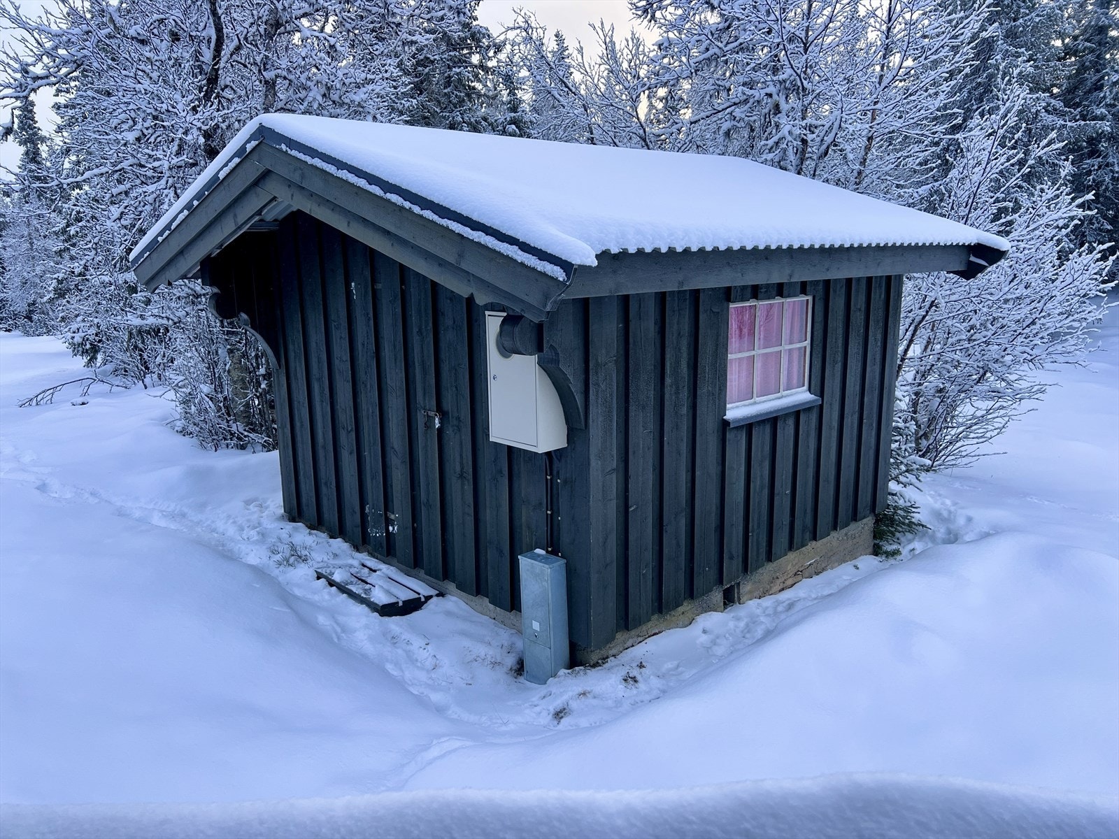 Vinterbilde tatt av eiendomsmegler 06.01.2026 Galleribilde