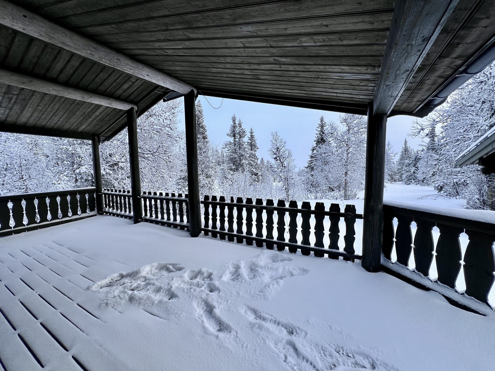 Vinterbilde tatt av eiendomsmegler 06.01.2026 Galleribilde