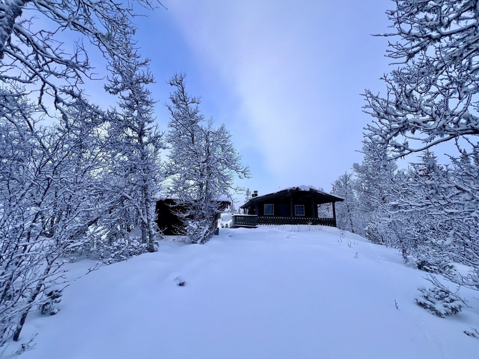 Vinterbilde tatt av eiendomsmegler 06.01.2026 Galleribilde
