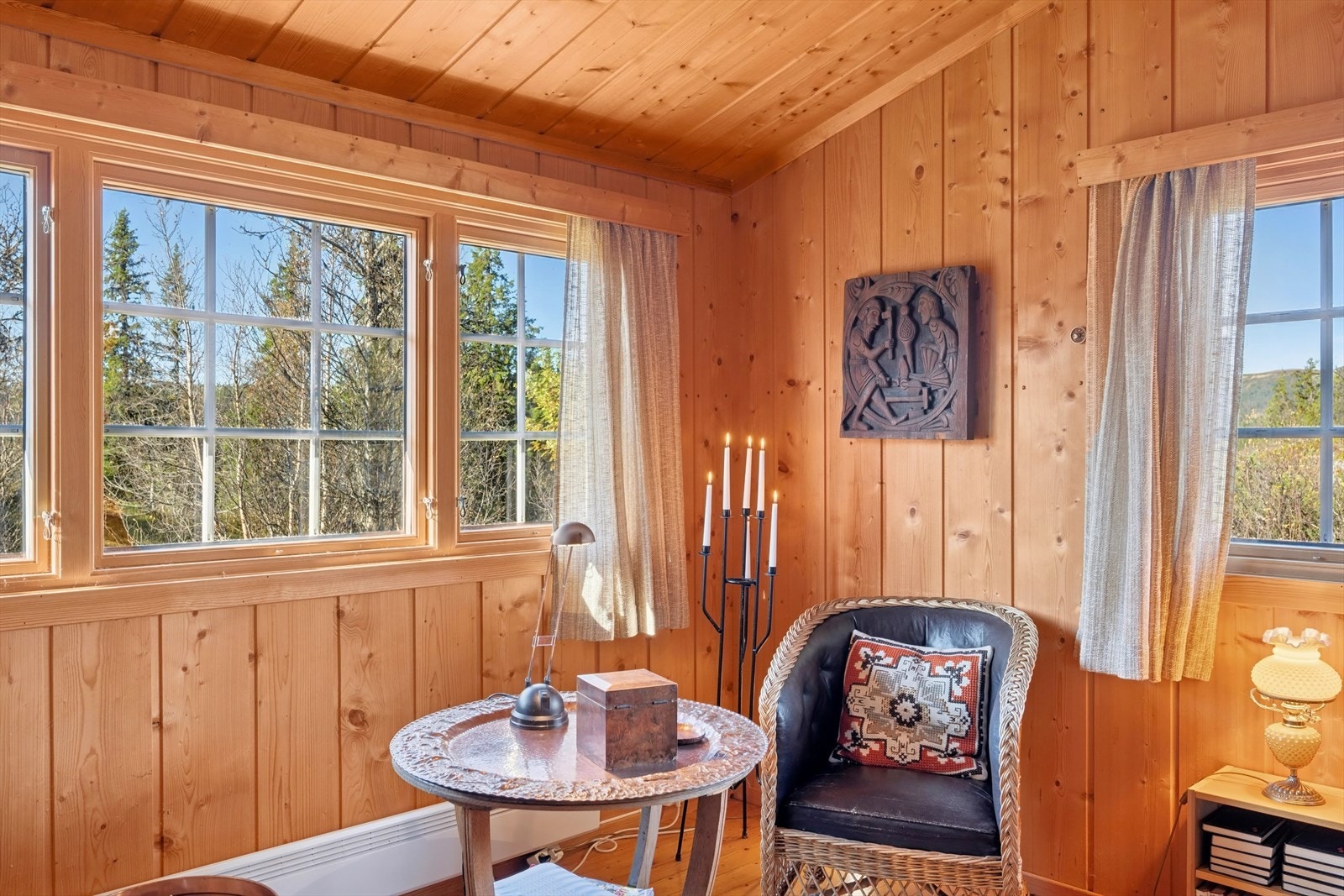 Her også med plass til godstolen. Galleribilde