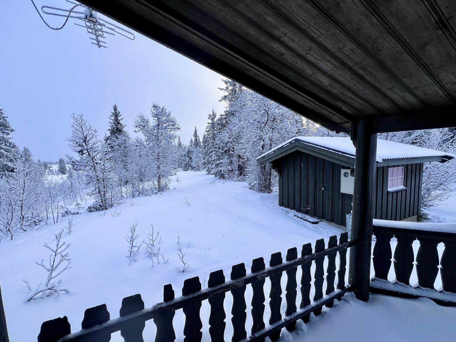 Vinterbilde tatt av eiendomsmegler 06.01.2026 Galleribilde