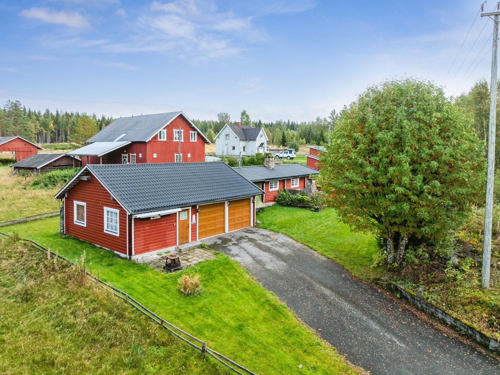 Eiendommen ligger i Risberget, i Våler kommune, nær kommunegrensa til Elverum. Området som byr på flotte turmuligheter. Galleribilde