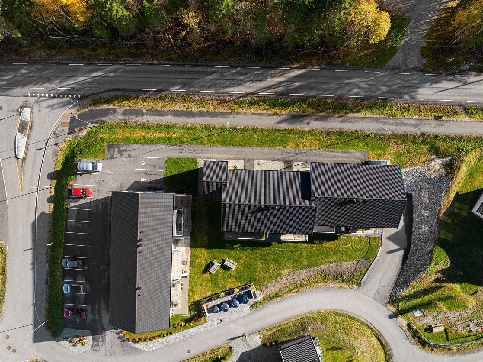 Dronefoto Galleribilde