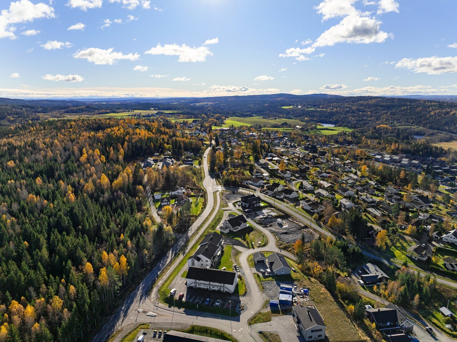 Dronefoto Galleribilde