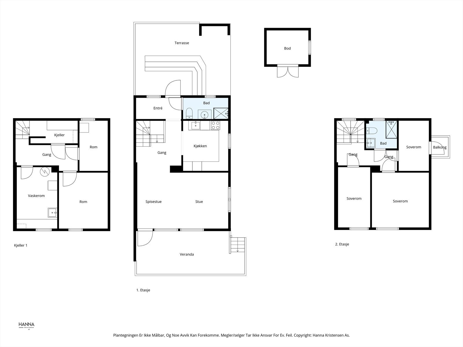 Plantegning - Alle plan Galleribilde