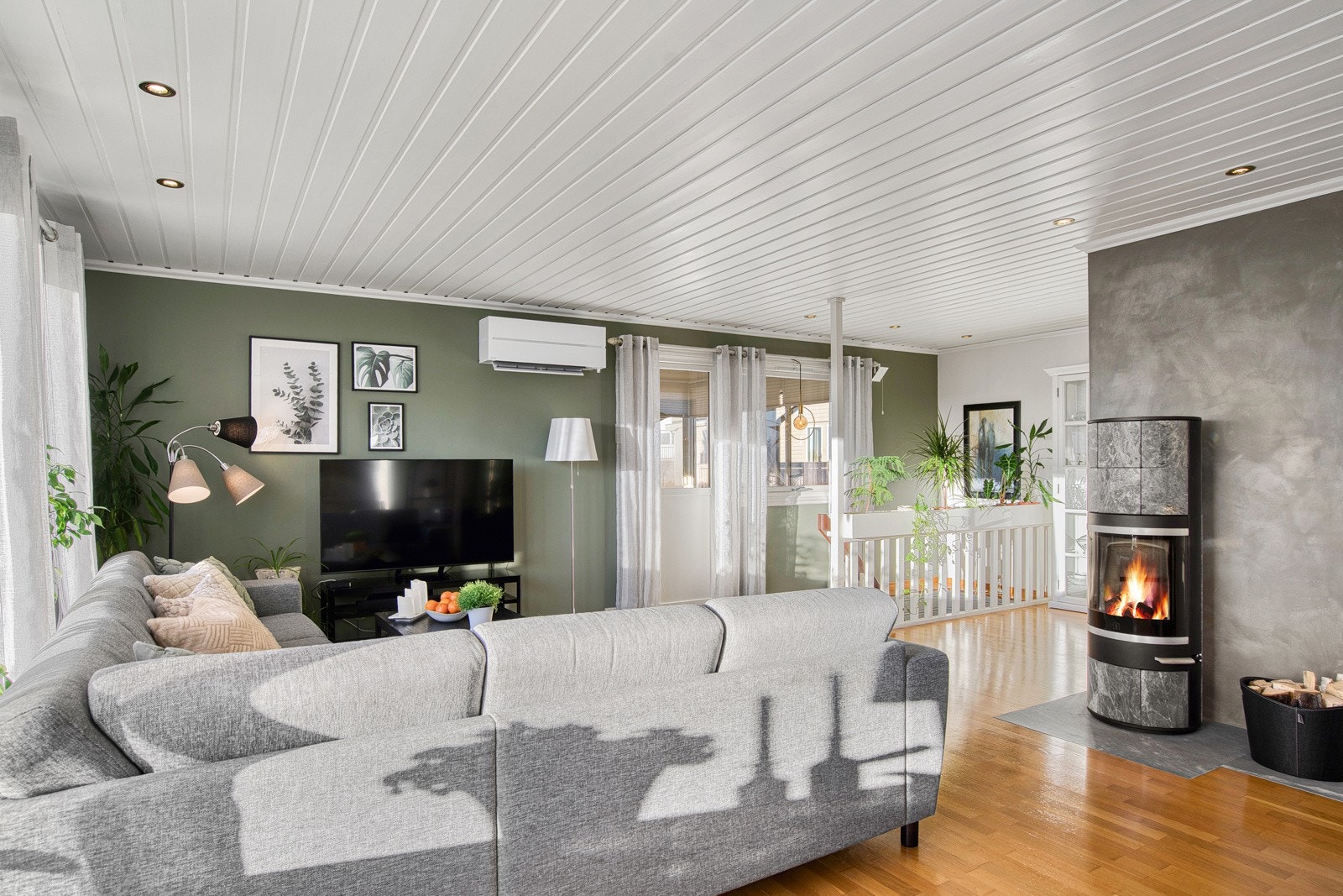 Alle rom er nymalte i 2018 i delikate farger. Galleribilde