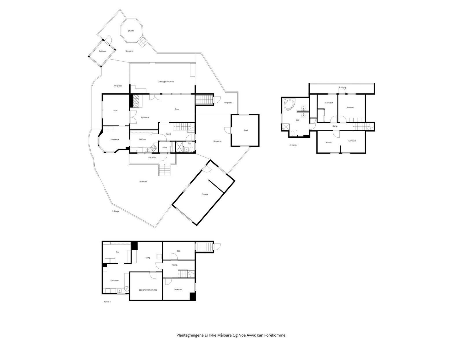 Plantegninger samlet Galleribilde