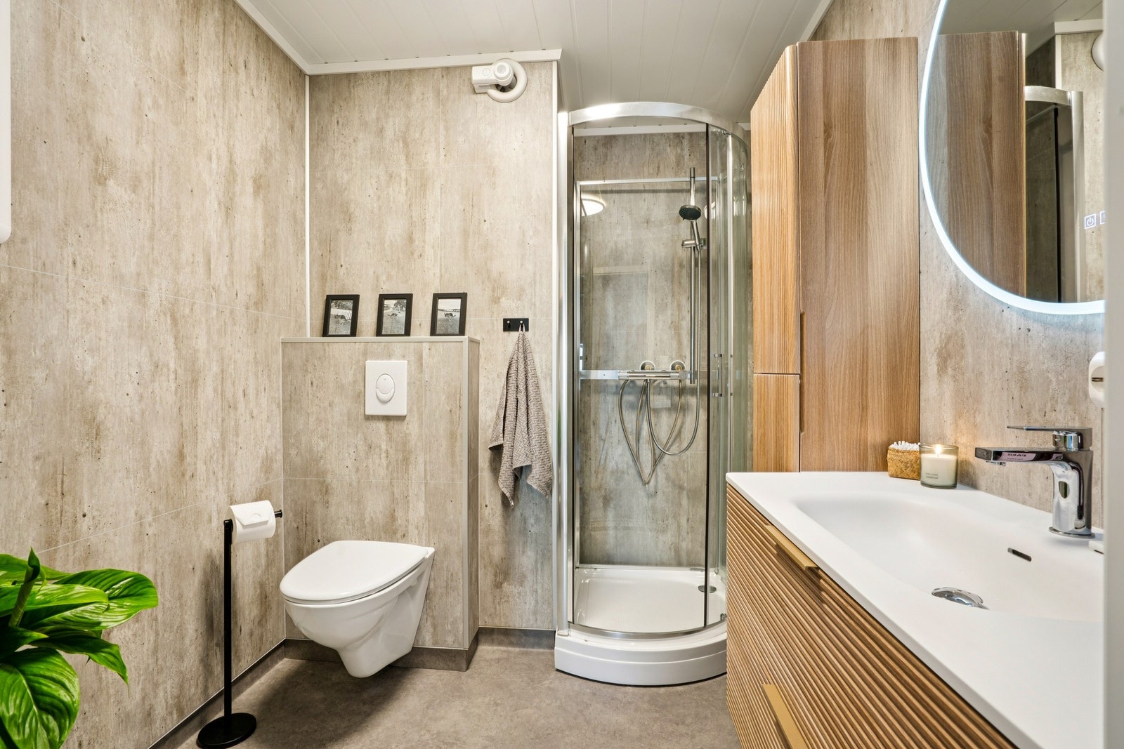 Nytt bad med god standard. Foto: EFKT Galleribilde