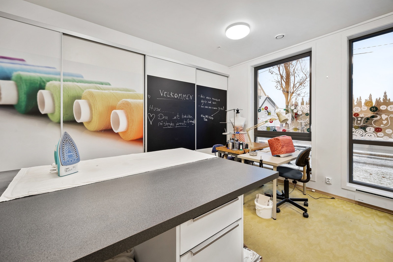 Felles systue/hobbyrom Galleribilde