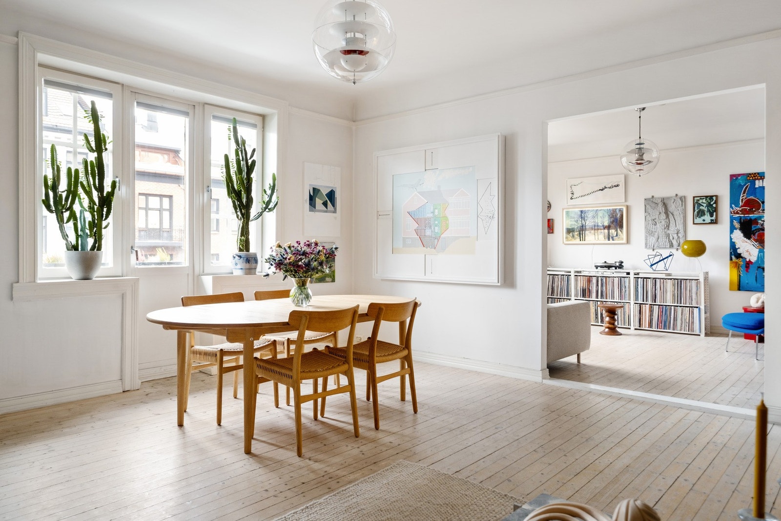 Det er enkelt å innrede med ulike soner for både egentid og sosialt samvær. Galleribilde