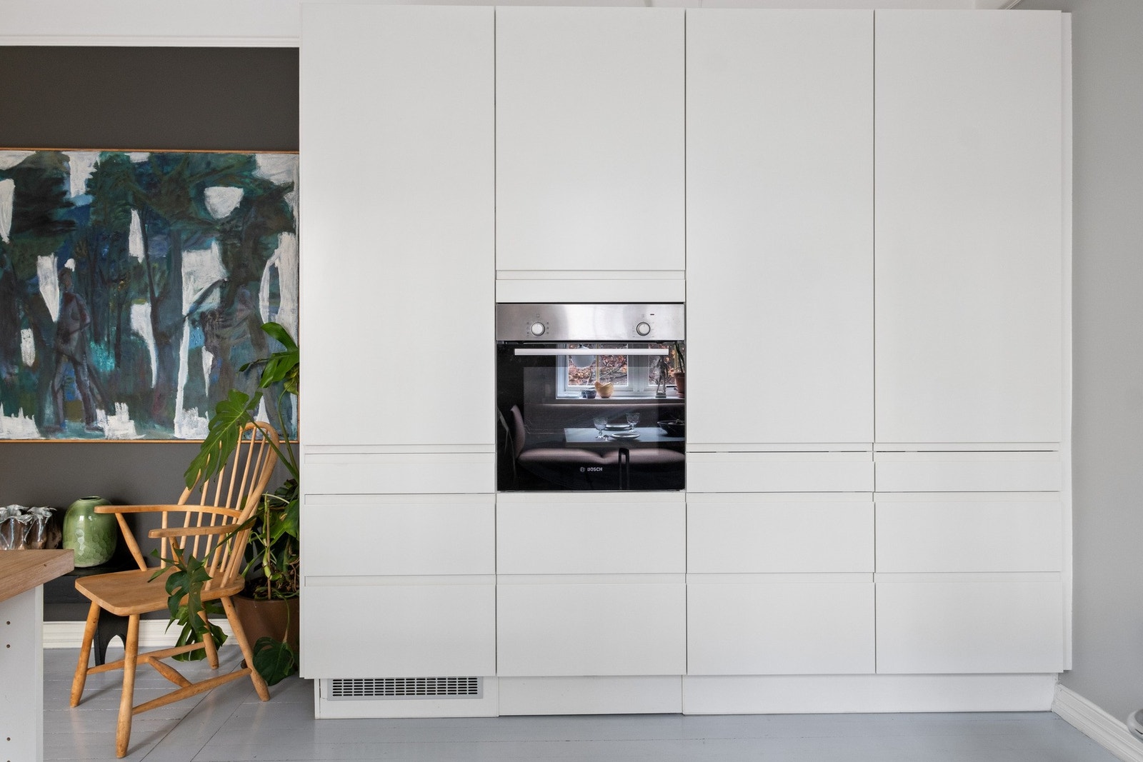 Ovn i høyskap gir en god abridsstilling. Galleribilde