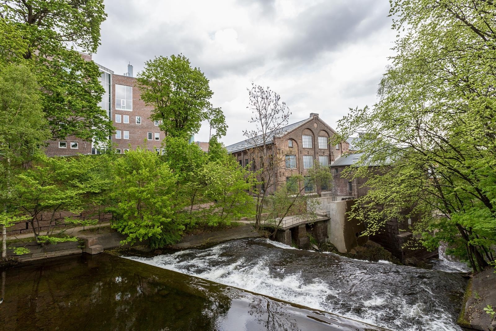 Akerelven ligger like ved, her er det mange tur- og rekreasjons muligheter Galleribilde