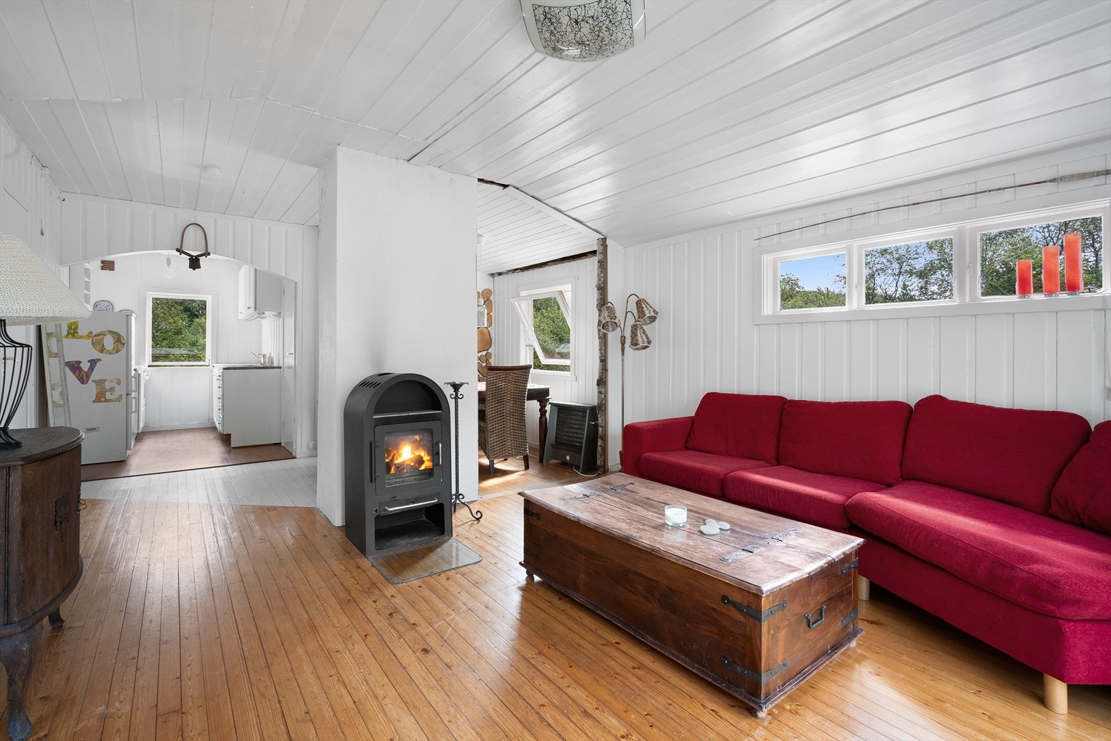 Lys og koselig stue. Galleribilde