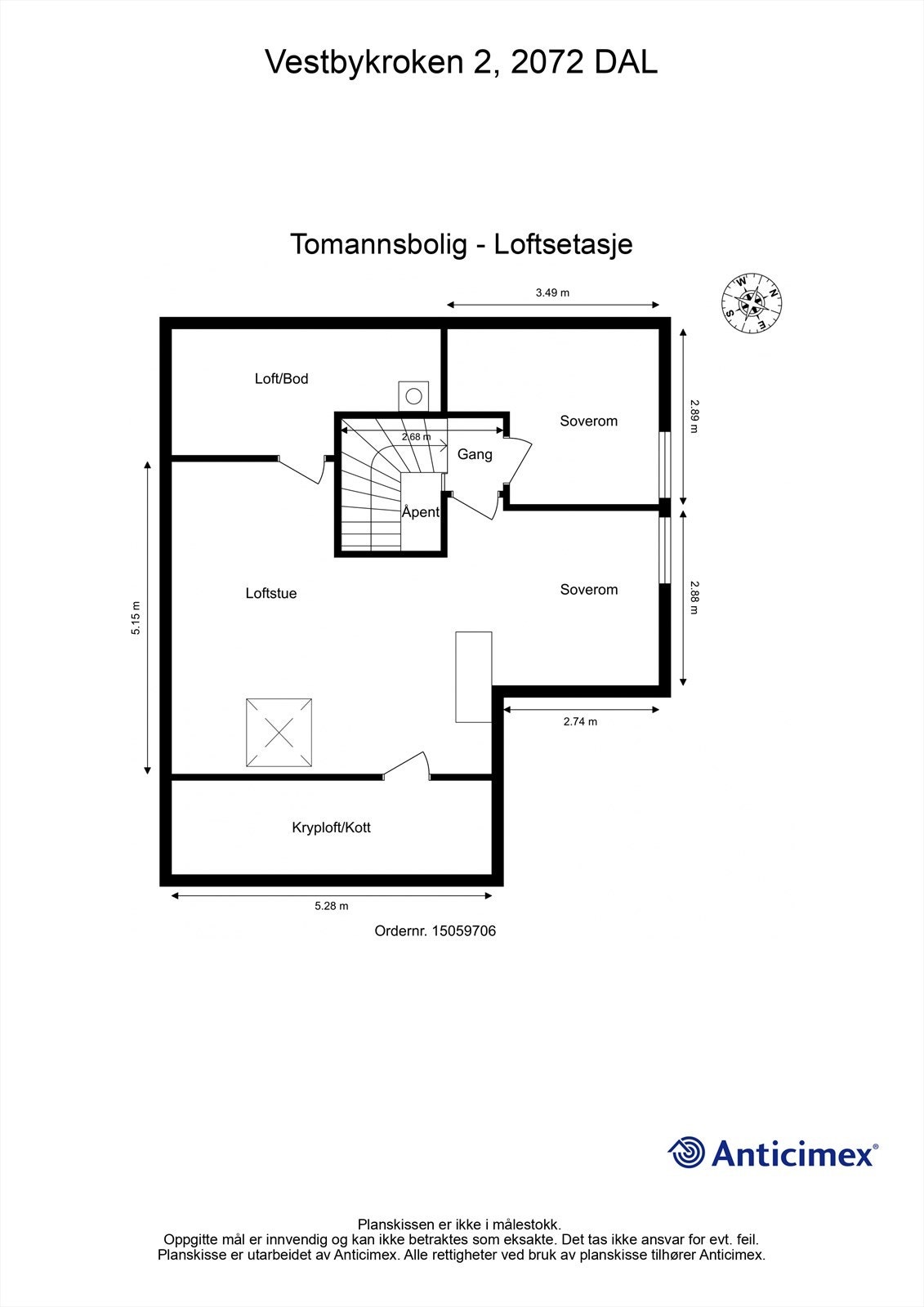 Plantegning-19391960-Tomannsbolig - Loftsetasje.jpeg Galleribilde