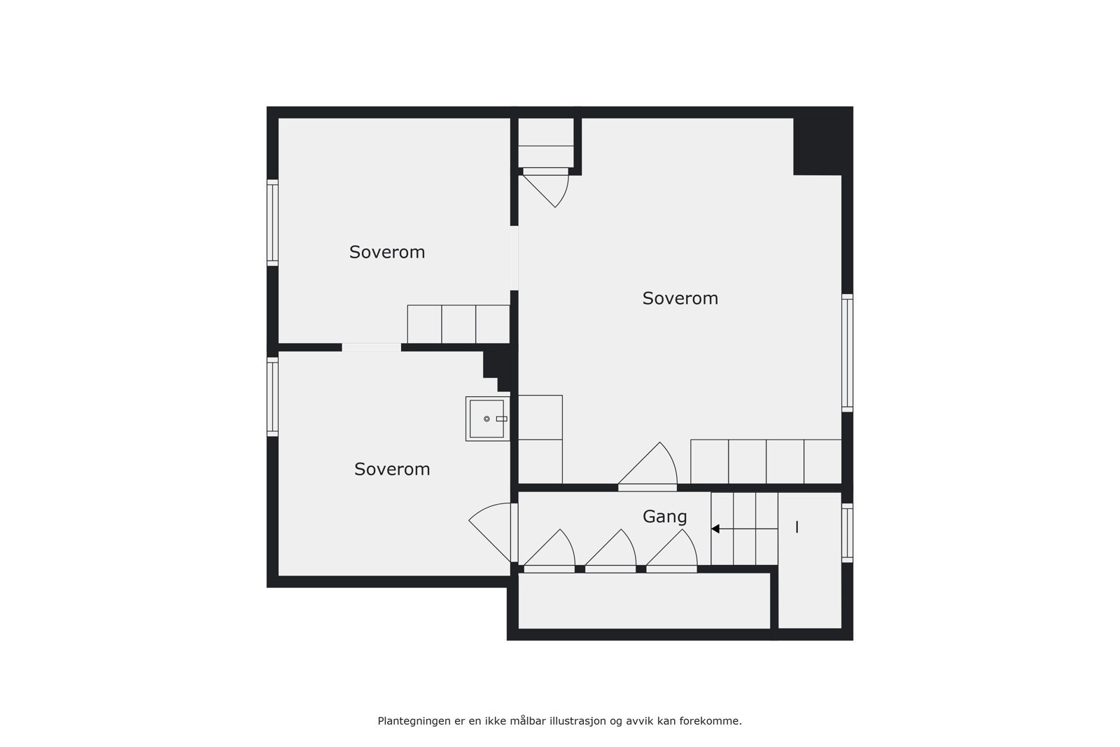 Plantegning 2. etg. Galleribilde