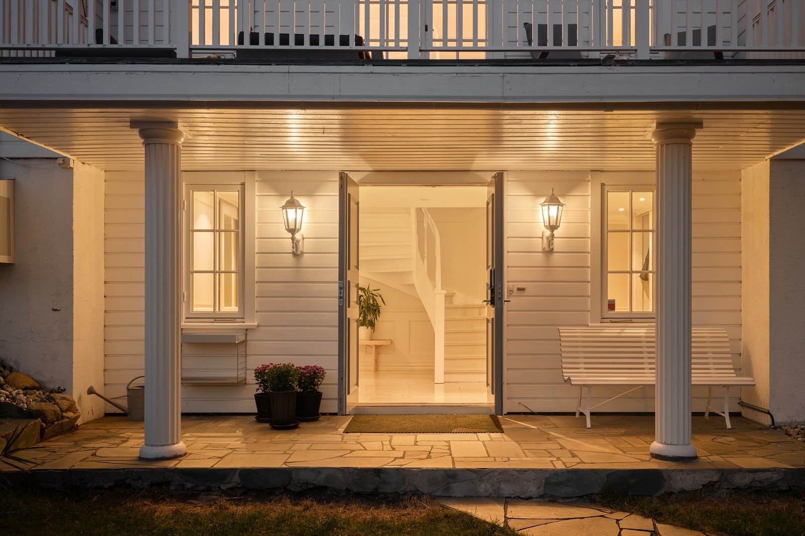 Flott og innbydende inngangsparti. Galleribilde