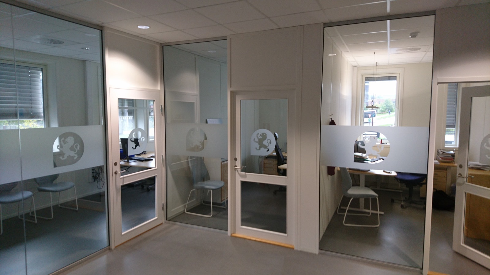 Nytt kontor utleid i bygget, eks. 3 Galleribilde