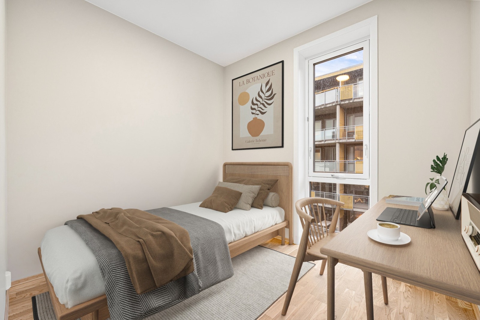 Romslige soverom. Galleribilde