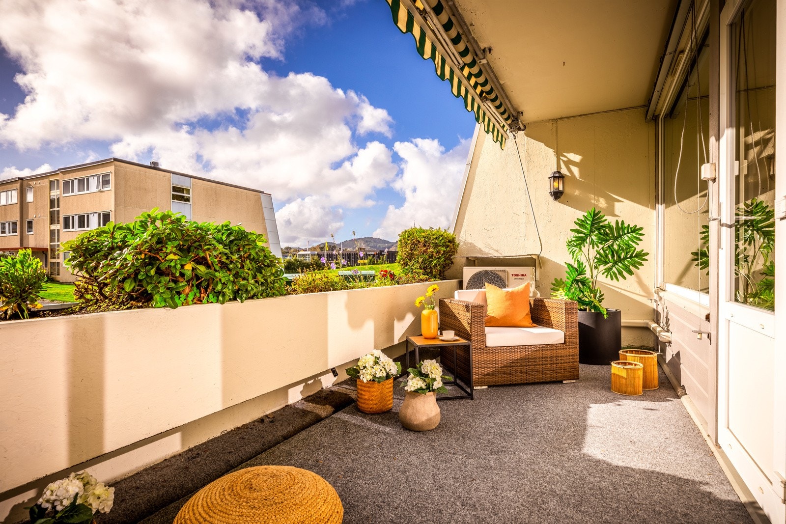 Borettslaget gjennomgår for tiden rehabilitering som vil gi bygget et betydelig løft både teknisk og estetisk. Galleribilde