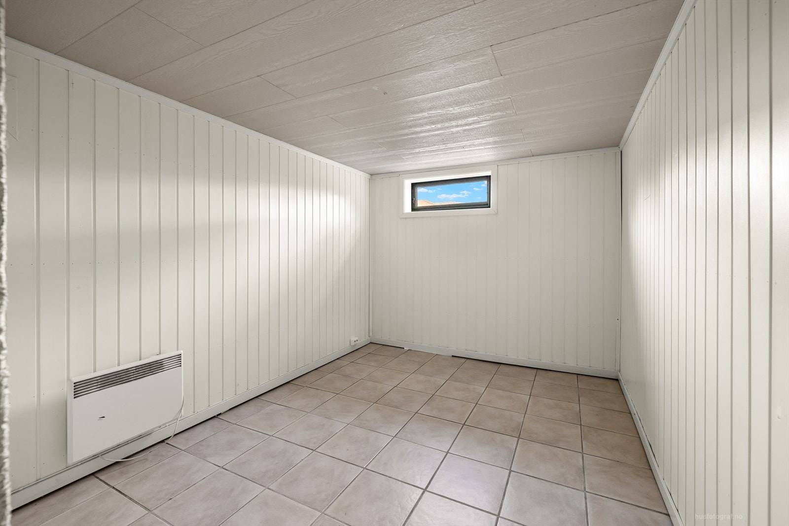 Rommene i kjelleren er ikke godkjent som rom til varig opphold. Galleribilde