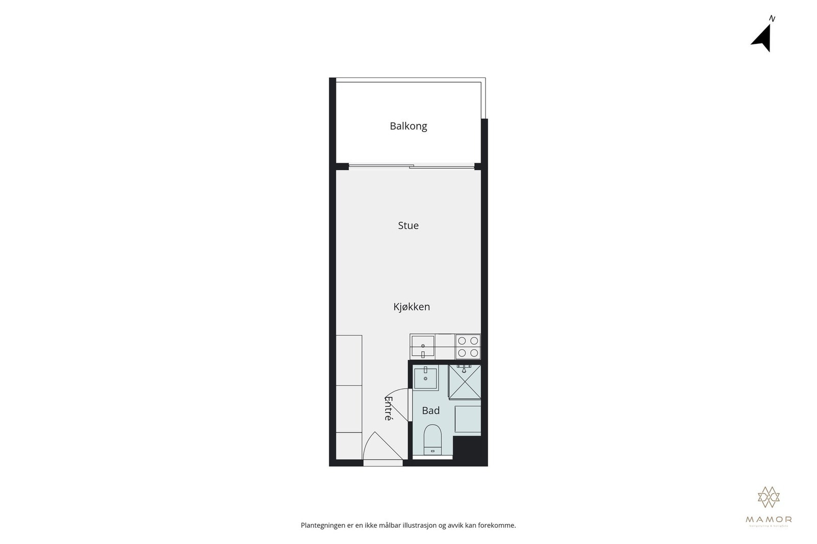 Plantegning. Galleribilde