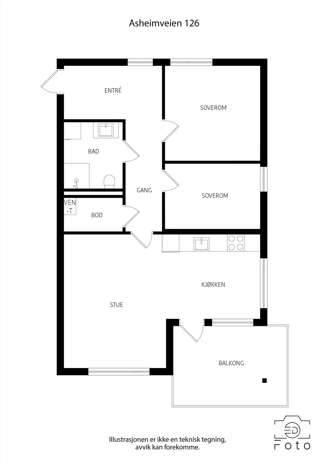 Plantegning. Galleribilde