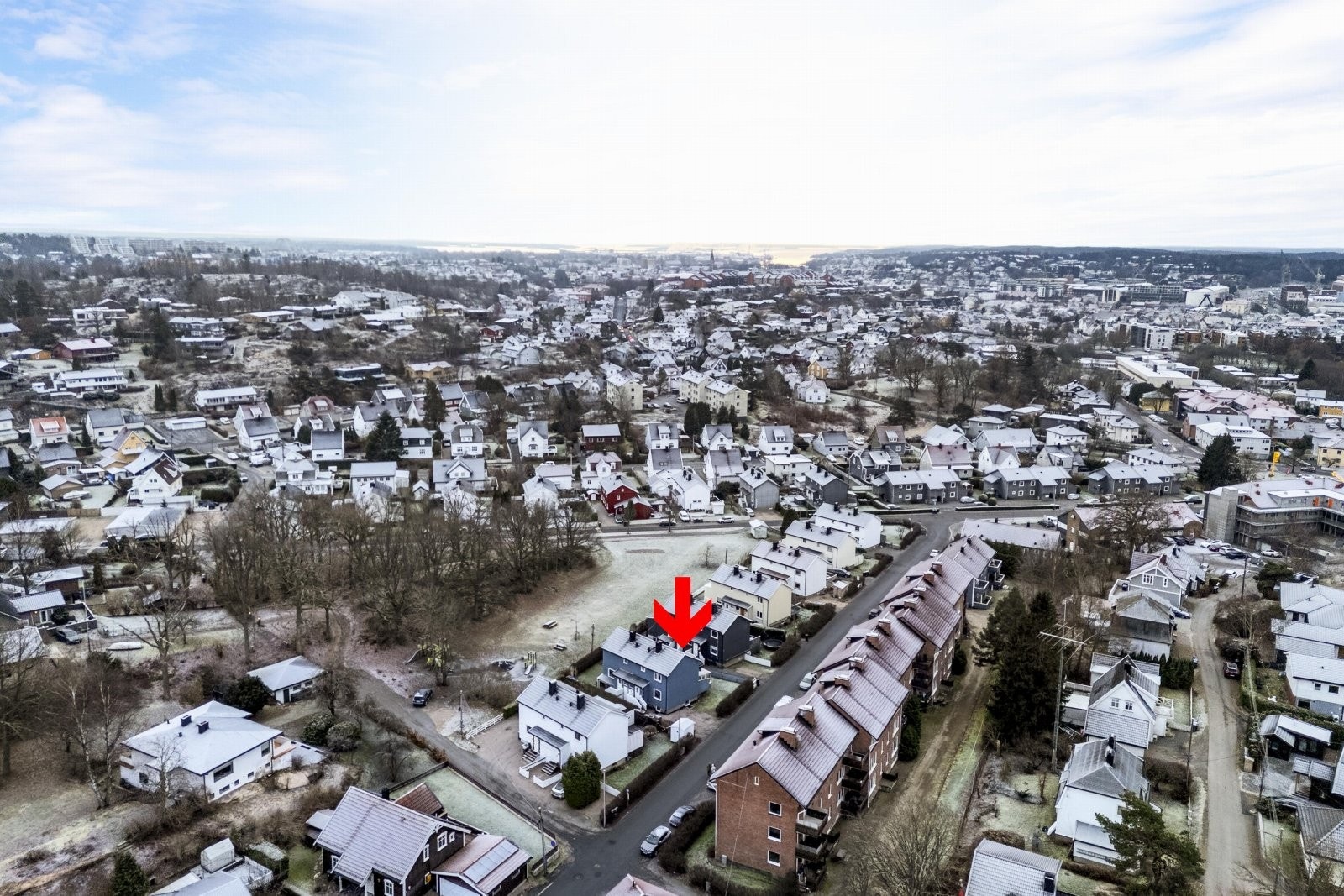 Dronefoto Galleribilde