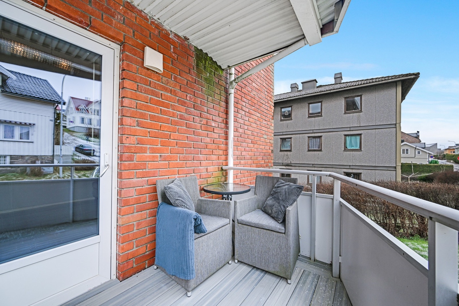 Overbygd balkong Galleribilde