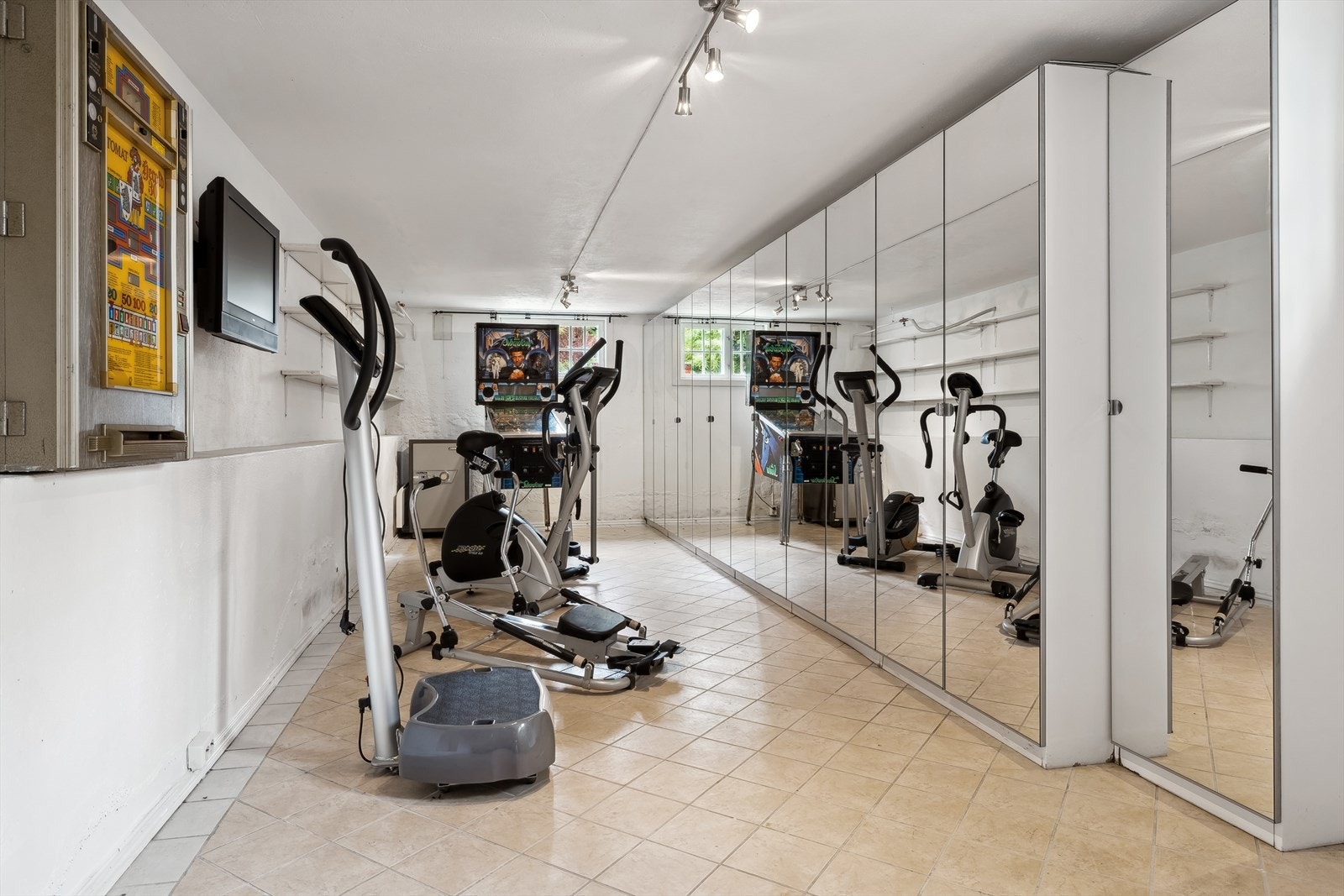 Trimrom i kjeller Galleribilde