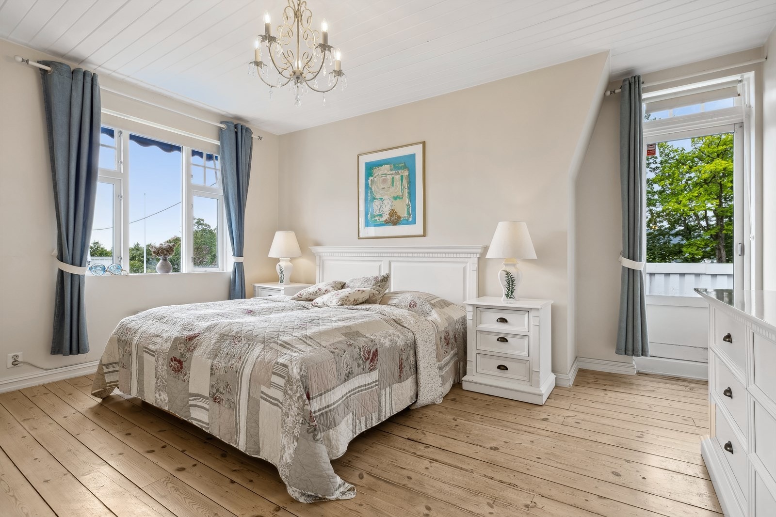 Soverom II har også utgang til terrassen Galleribilde